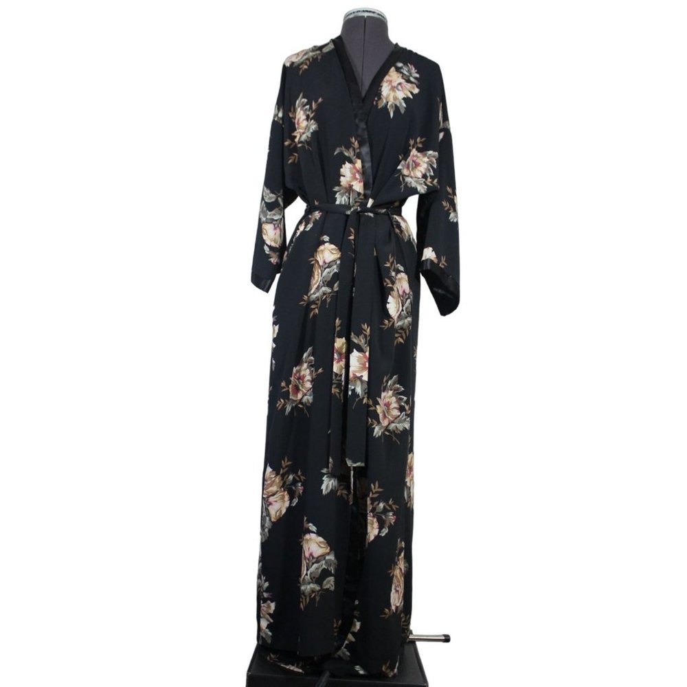 Vintage Intime by California women's floral nightgown robe‎ peignoir set